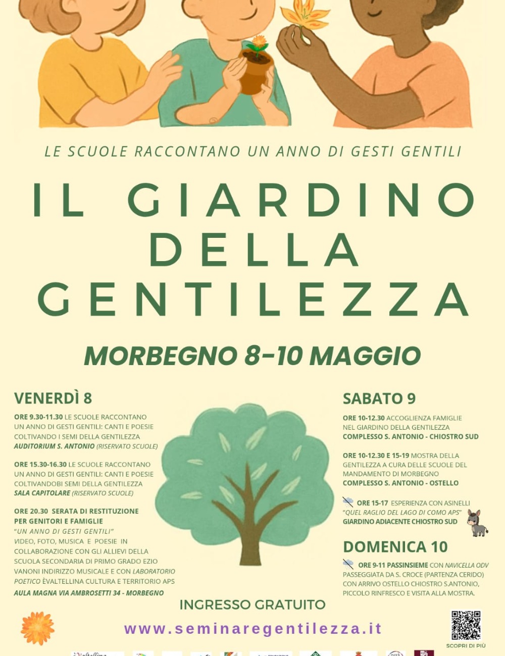 Immagine Evento Il Giardino della Gentilezza | Calendario Valtellinese