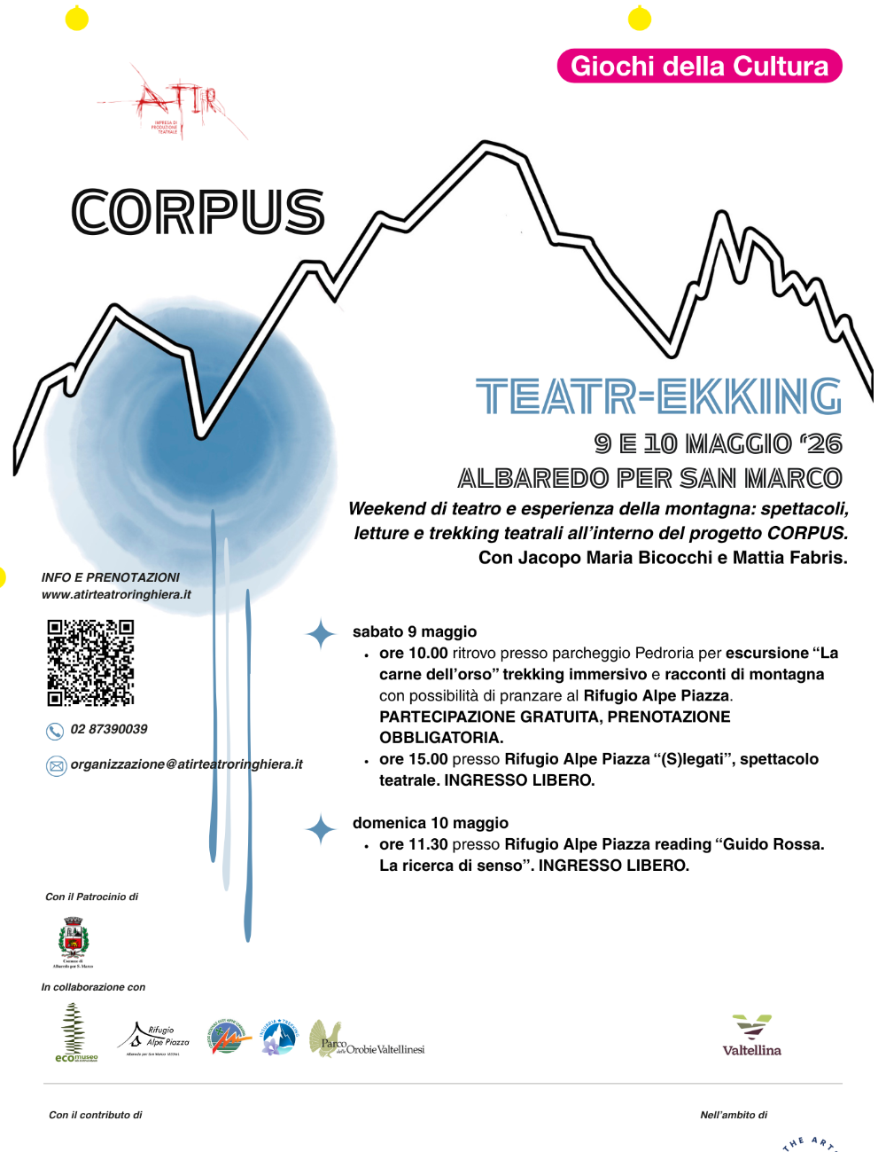 Immagine Evento Corpus Teatr-ekking | Calendario Valtellinese