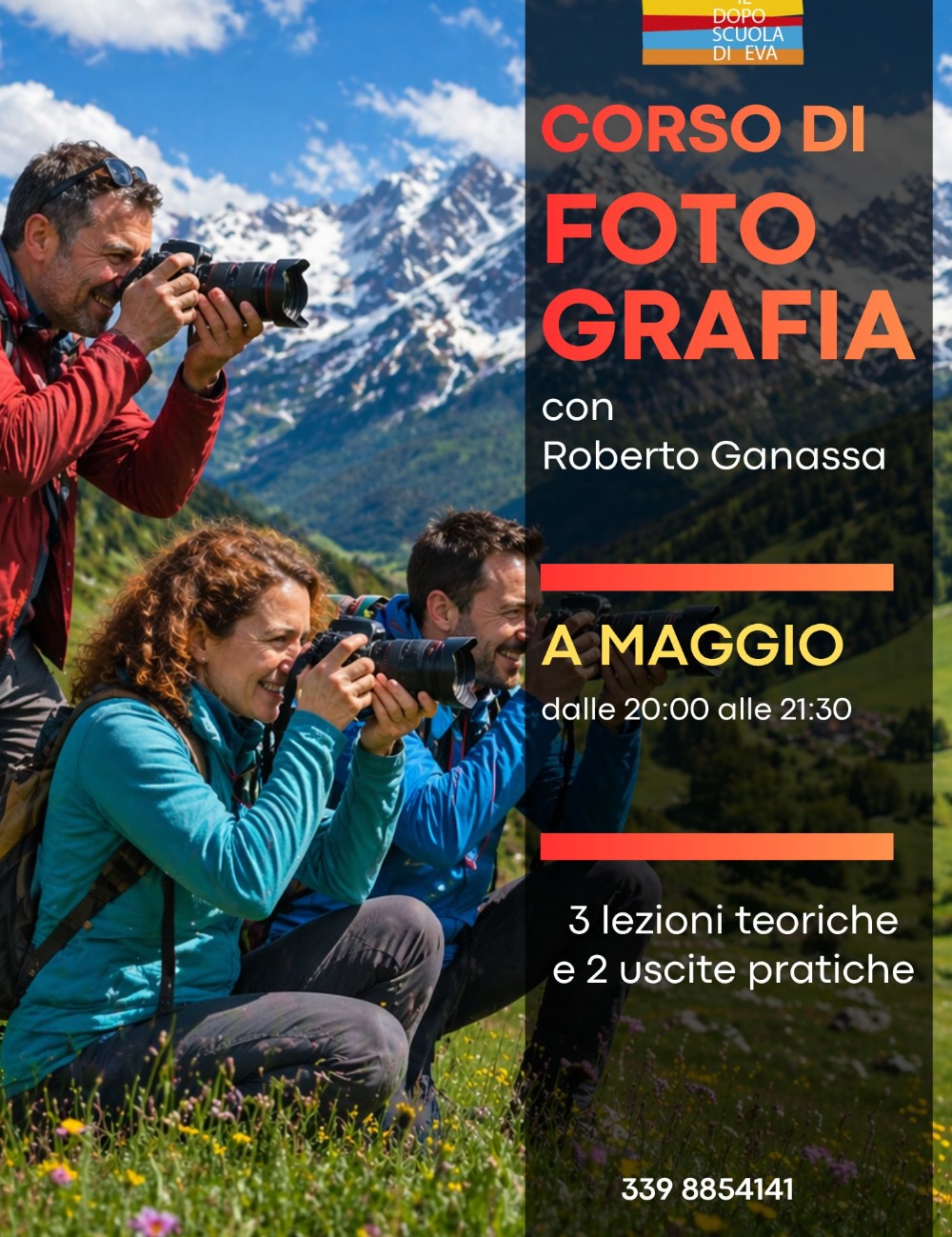 Immagine Evento Corso di fotografia | Calendario Valtellinese