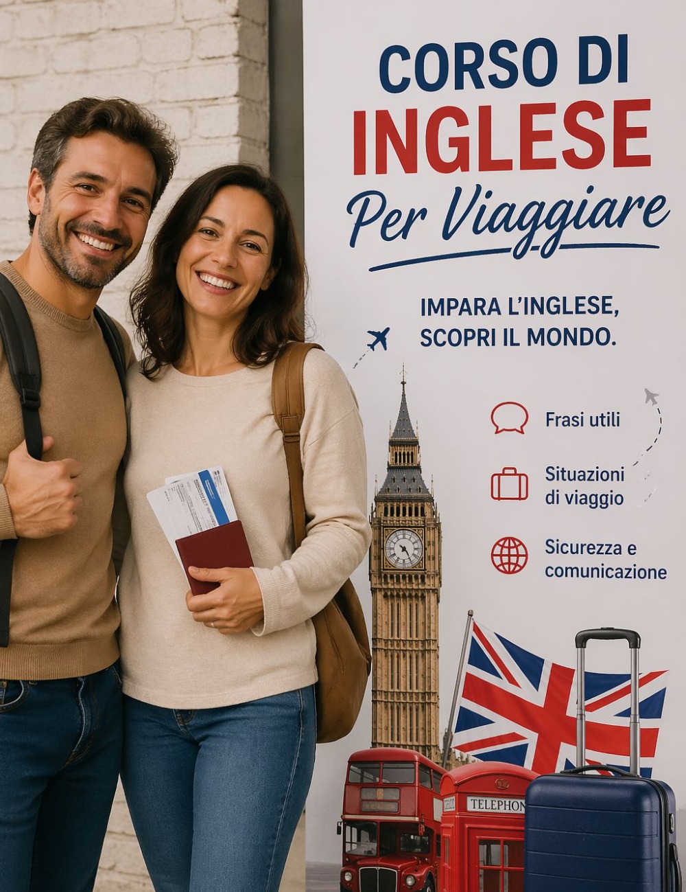 Immagine Evento Corso di inglese per viaggiare | Calendario Valtellinese