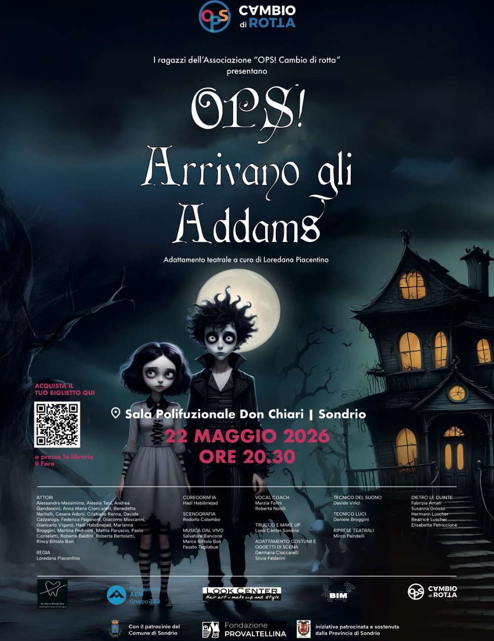 Immagine Evento Ops! Arrivano gli Addams | Calendario Valtellinese