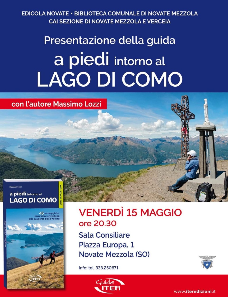 Immagine Evento Presentazione della guida “A piedi intorno al Lago di Como” | Calendario Valtellinese