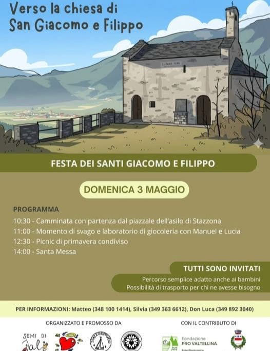 Immagine Evento Festa dei Santi Giacomo e Filippo | Calendario Valtellinese