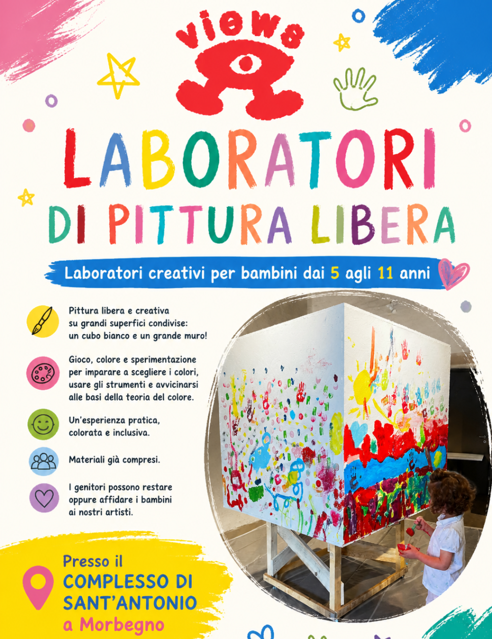 Immagine Evento Laboratori di Pittura libera | Calendario Valtellinese