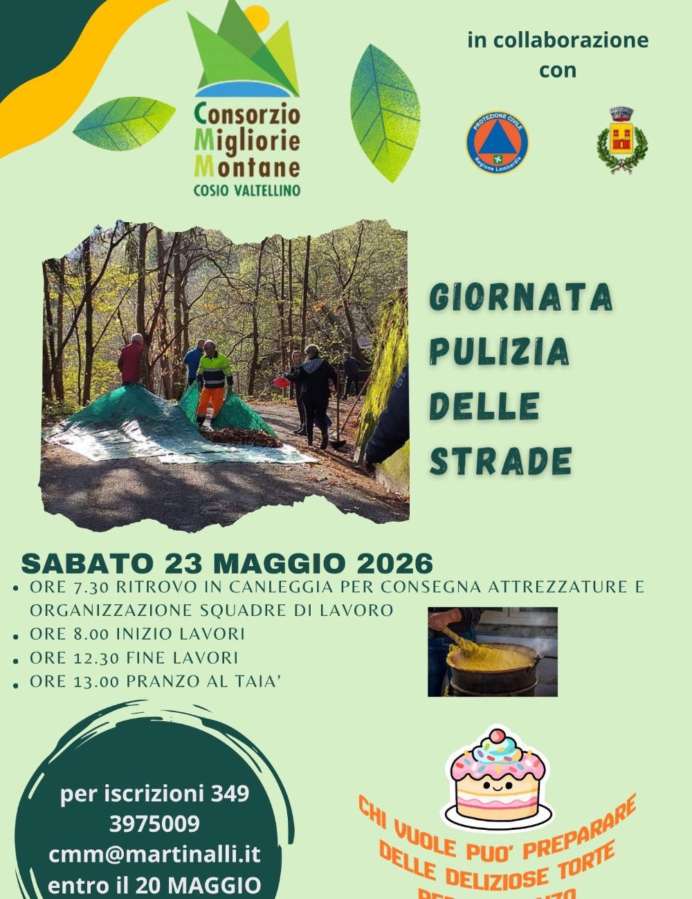 Immagine Evento Giornata pulizia delle strade | Calendario Valtellinese