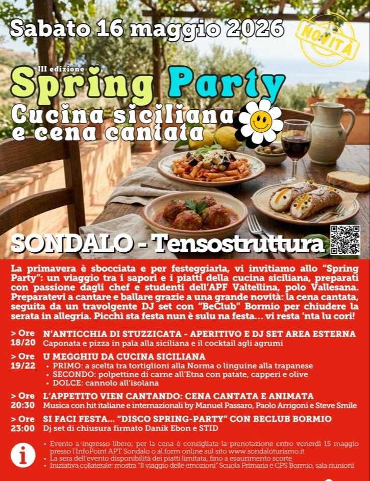 Immagine Evento Spring Party | Calendario Valtellinese