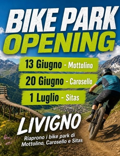 Immagine Evento Bike Park Opening | Calendario Valtellinese