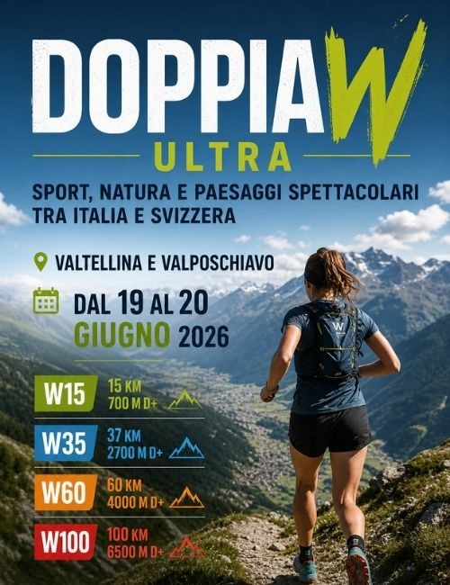 Immagine Evento Doppia W Ultra | Calendario Valtellinese