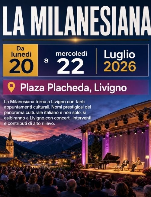 Immagine Evento La Milanesiana | Calendario Valtellinese