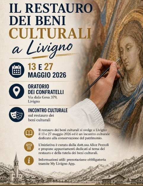 Immagine Evento Il restauro dei beni culturali | Calendario Valtellinese