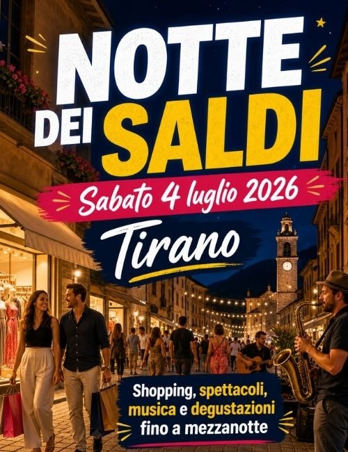 Immagine Evento Notte dei saldi | Calendario Valtellinese