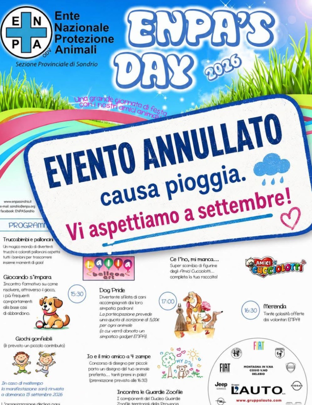 Immagine Evento Enpa's day | Calendario Valtellinese