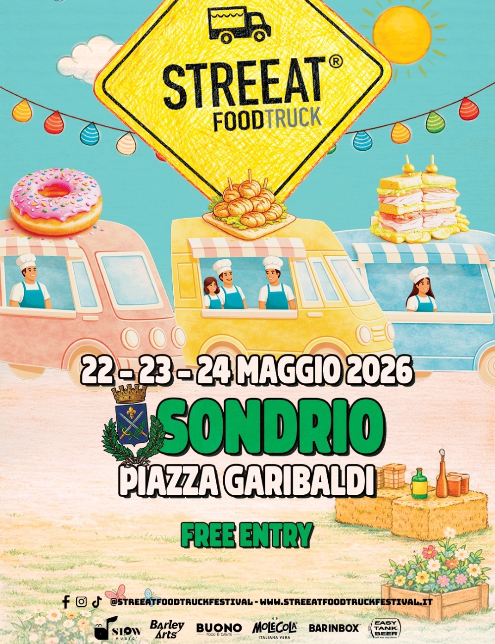 Immagine Evento Streeat Food Truck Festival | Calendario Valtellinese
