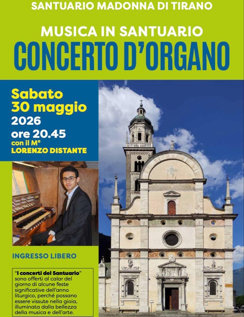 Immagine Evento Concerto d’organo | Calendario Valtellinese