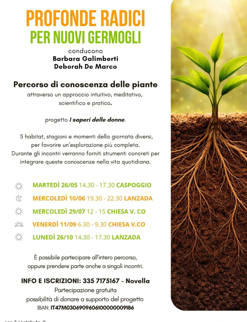 Immagine Evento Profonde radici per nuovi germogli | Calendario Valtellinese