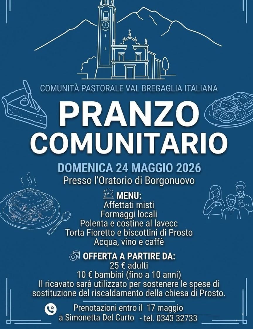 Immagine Evento Pranzo comunitario | Calendario Valtellinese