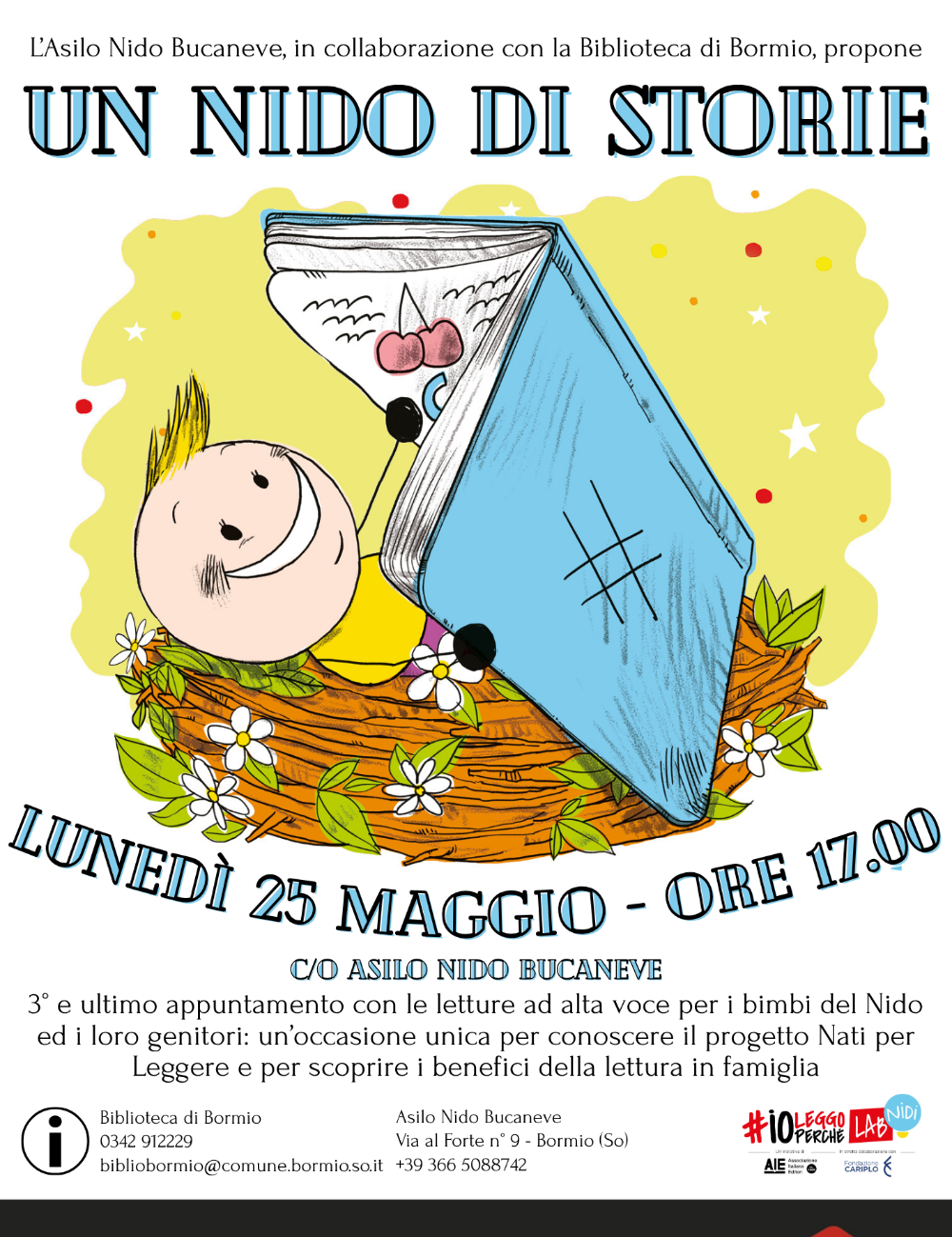 Immagine Evento Un Nido di Storie | Calendario Valtellinese