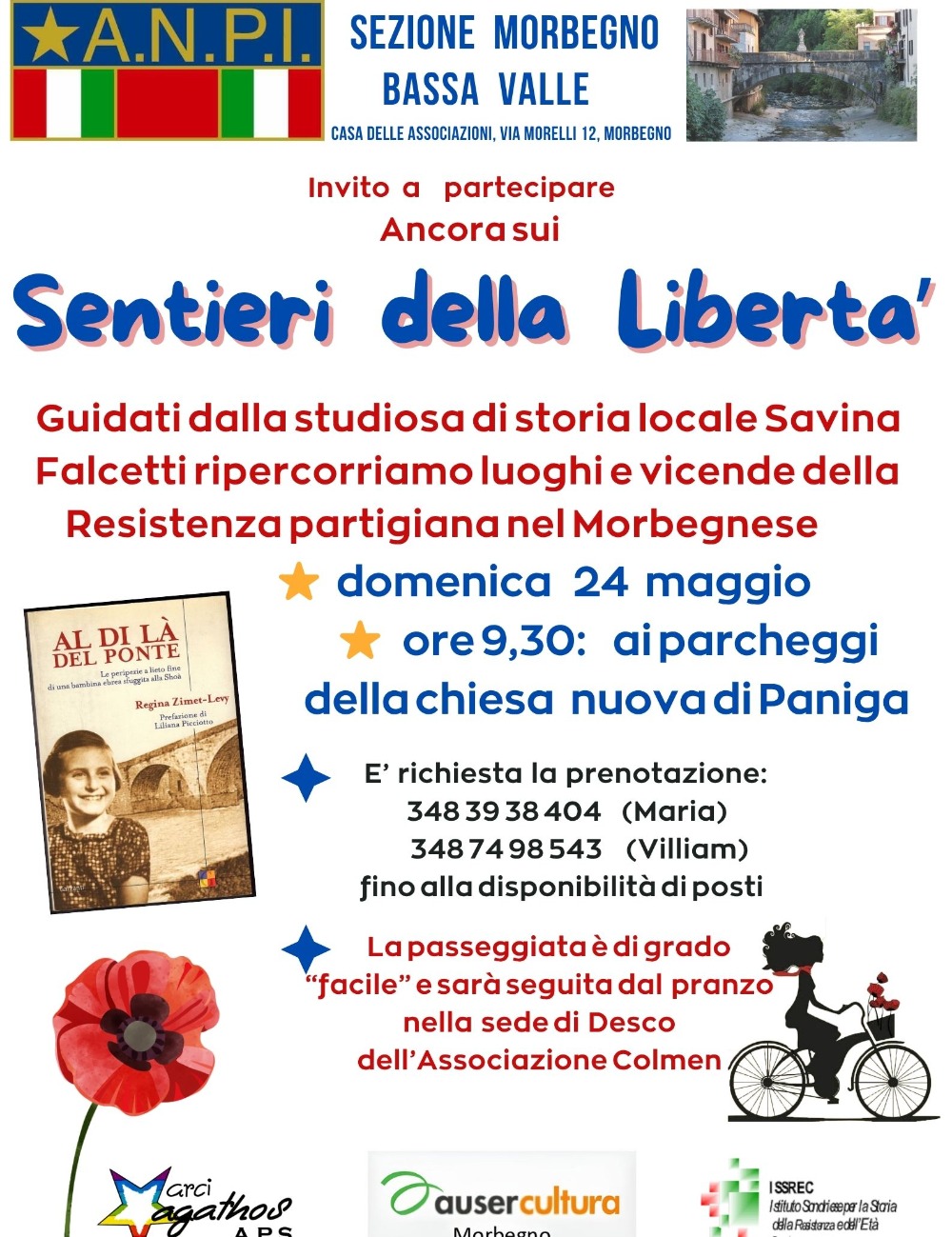 Immagine Evento Ancora sui Sentieri della Libertà | Calendario Valtellinese