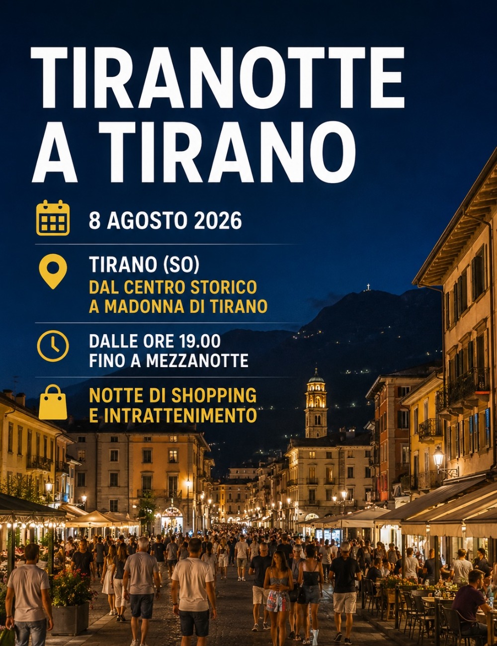 Immagine Evento Tiranotte | Calendario Valtellinese