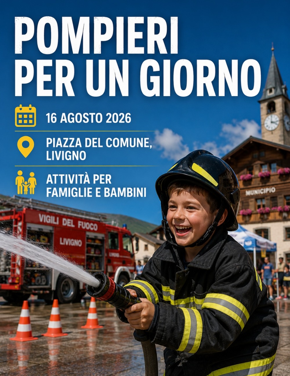 Immagine Evento Pompieri per un giorno | Calendario Valtellinese