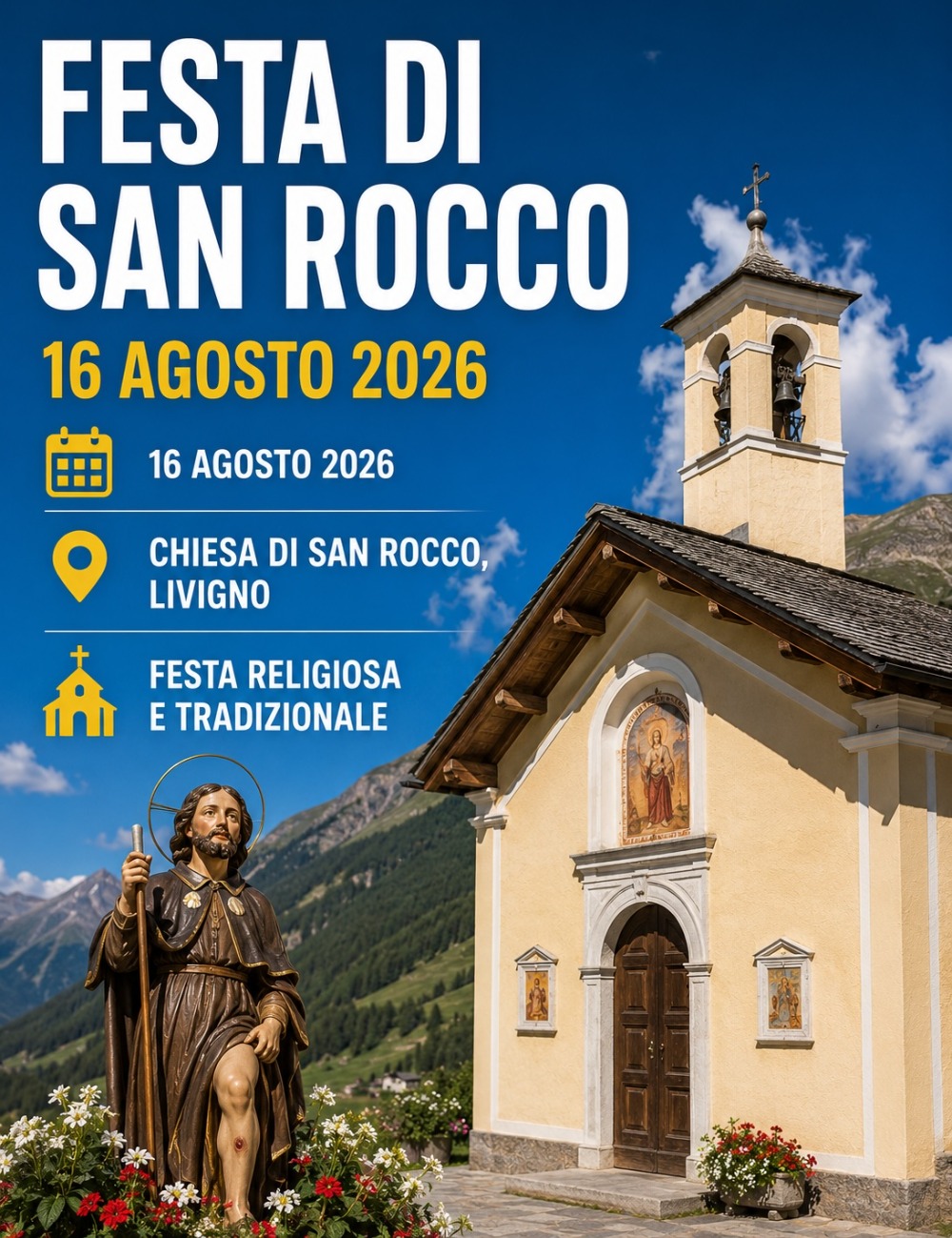 Immagine Evento Festa di San Rocco | Calendario Valtellinese