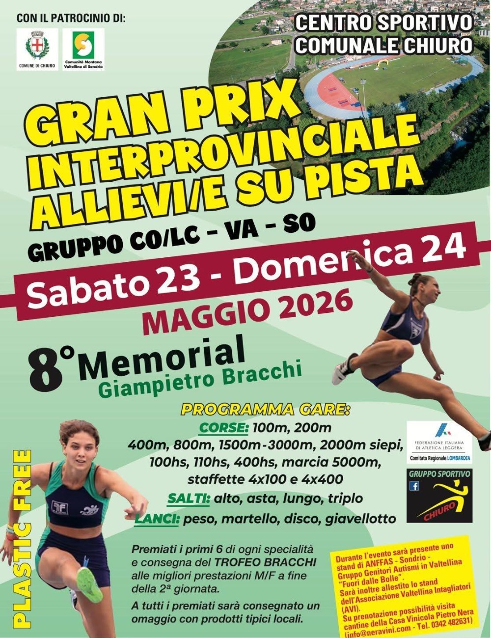 Immagine Evento Gran Prix Interprovinciale Allieve su pista | Calendario Valtellinese
