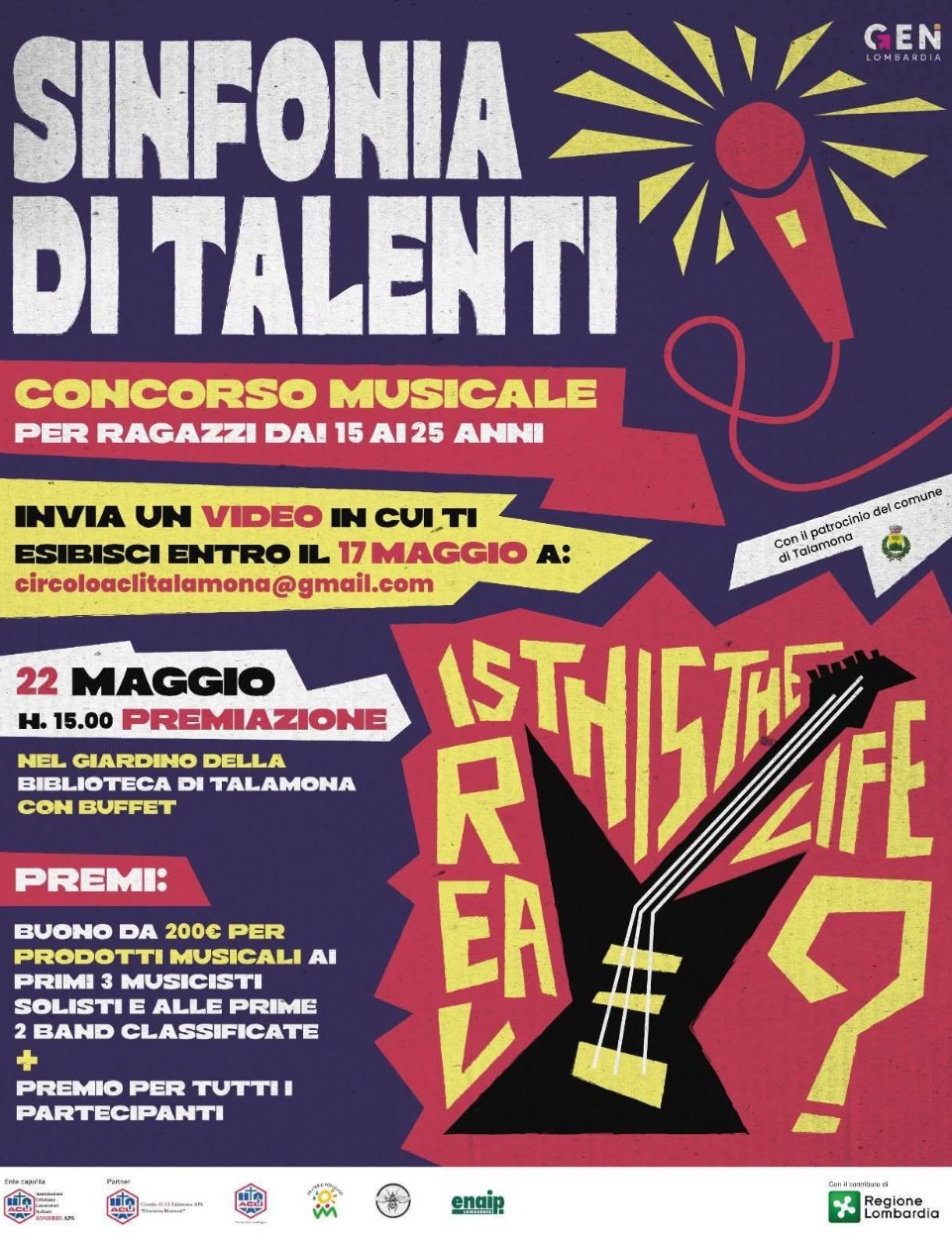 Immagine Evento Sinfonia di Talenti | Calendario Valtellinese