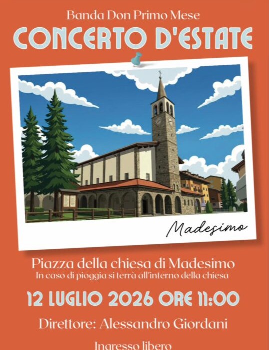 Immagine Evento Concerto d’Estate | Calendario Valtellinese