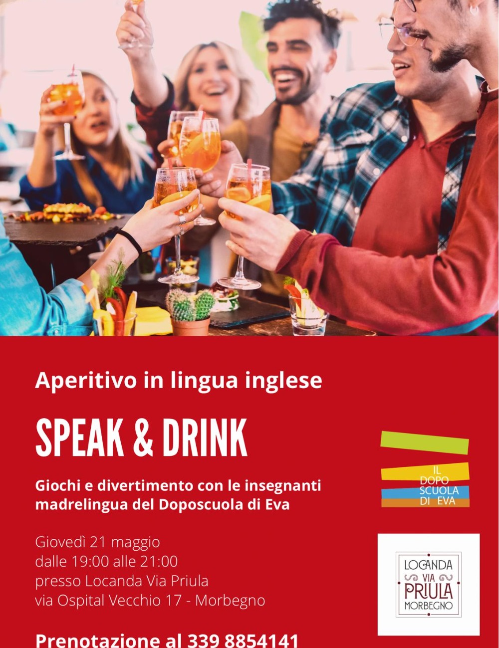 Immagine Evento Speak & Drink | Calendario Valtellinese