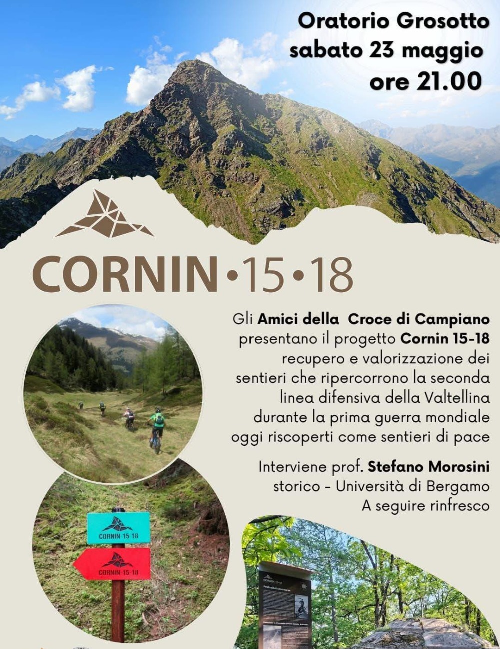 Immagine Evento Cornin 15-18 | Calendario Valtellinese