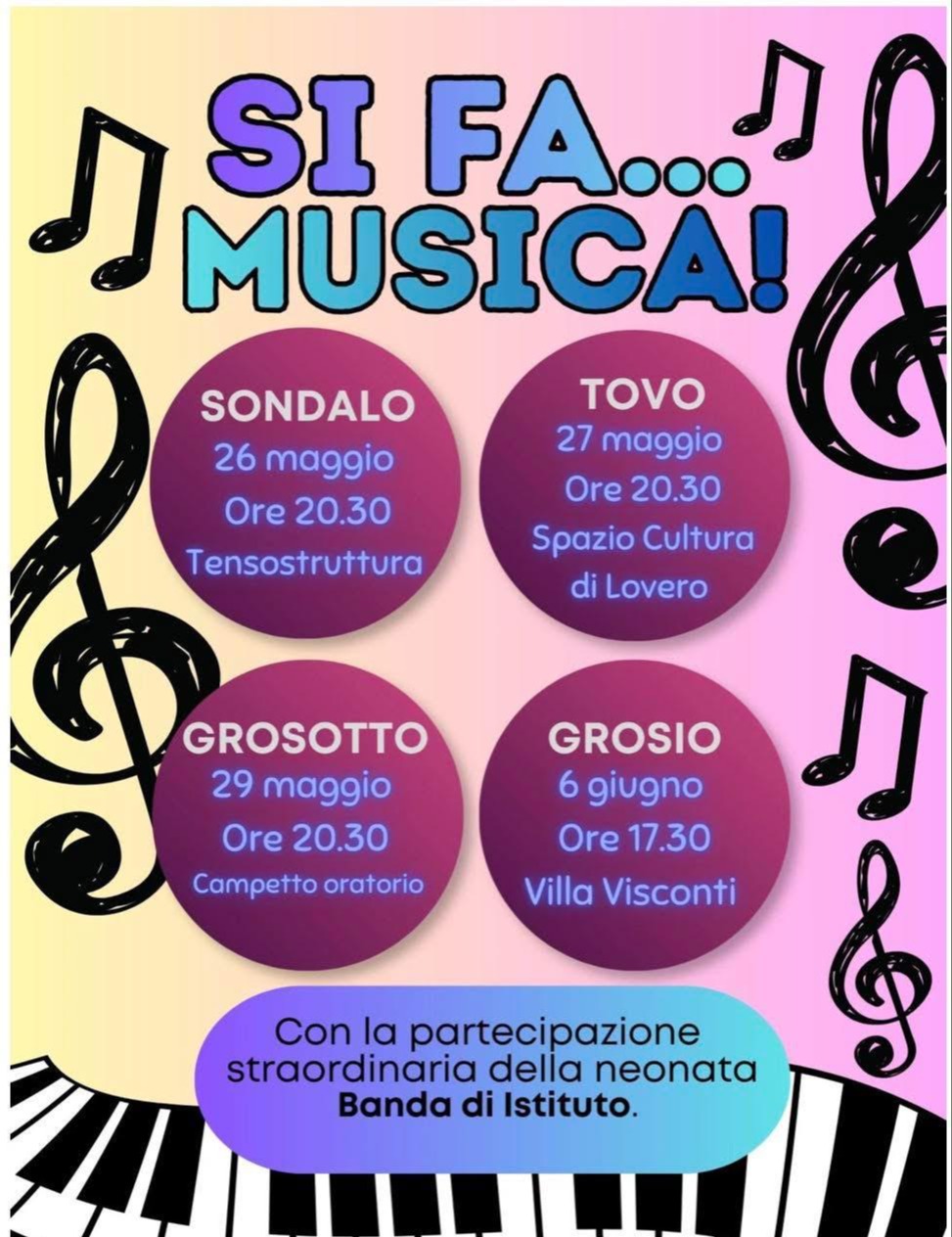 Immagine Evento Si fa… Musica! | Calendario Valtellinese