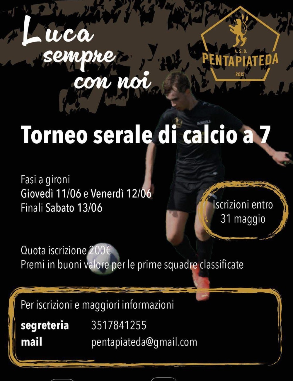 Immagine Evento Torneo serale di calcio a 7 | Calendario Valtellinese