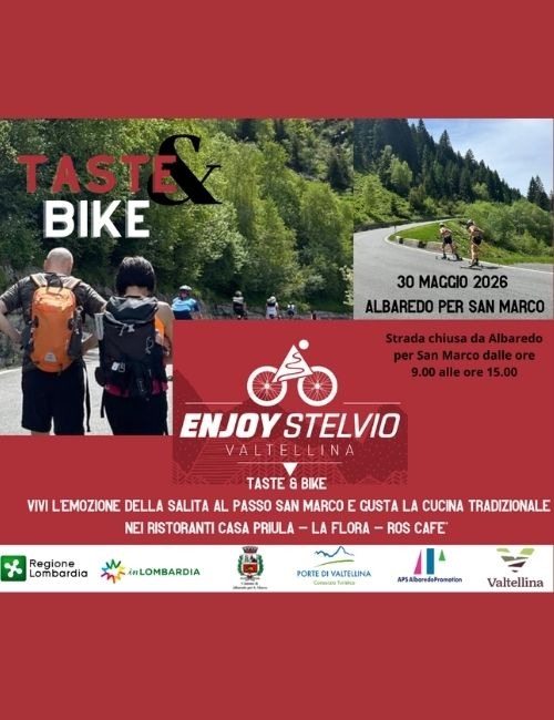 Immagine Evento Taste & Bike | Calendario Valtellinese