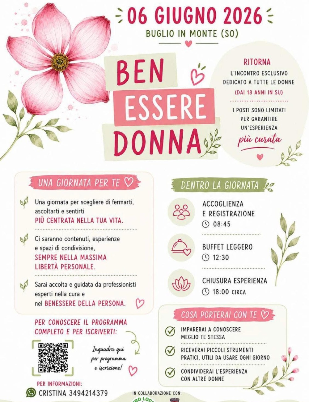 Immagine Evento BenEssere Donna | Calendario Valtellinese