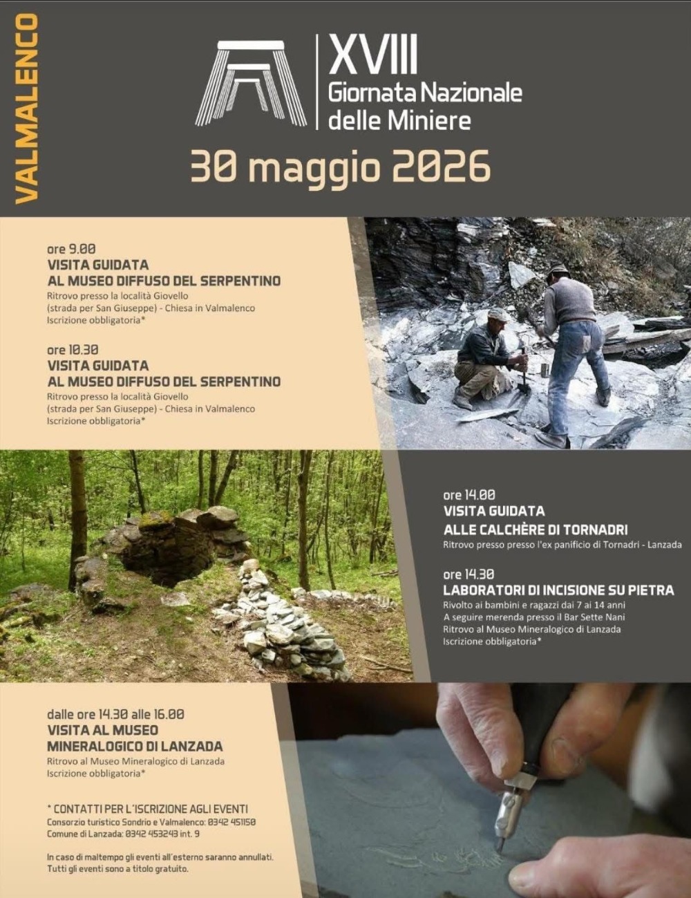 Immagine Evento Giornata Nazionale delle Miniere in Valmalenco | Calendario Valtellinese