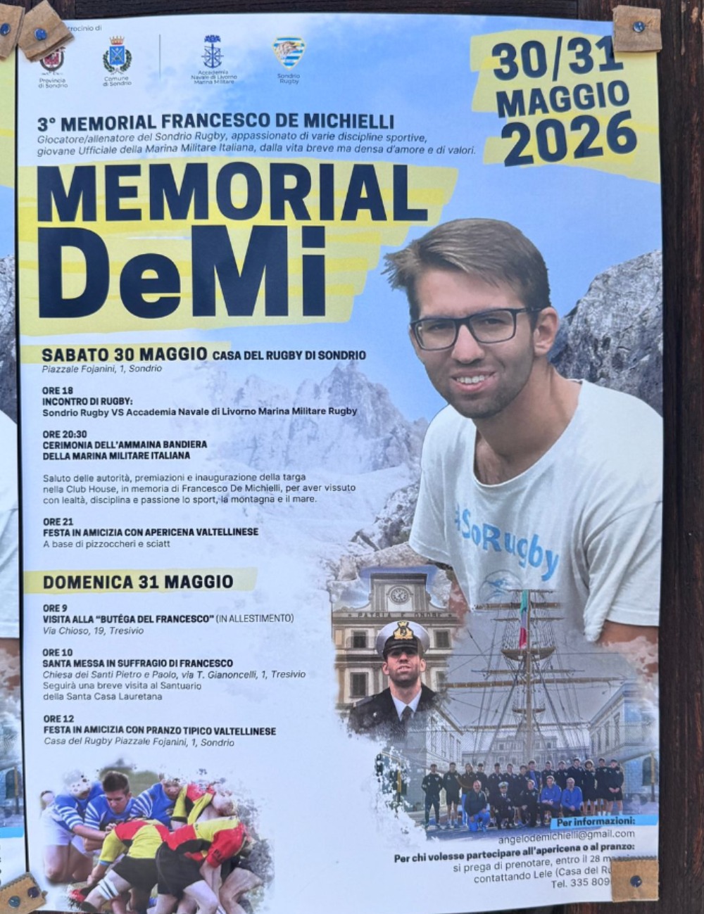 Immagine Evento Memorial DeMi | Calendario Valtellinese