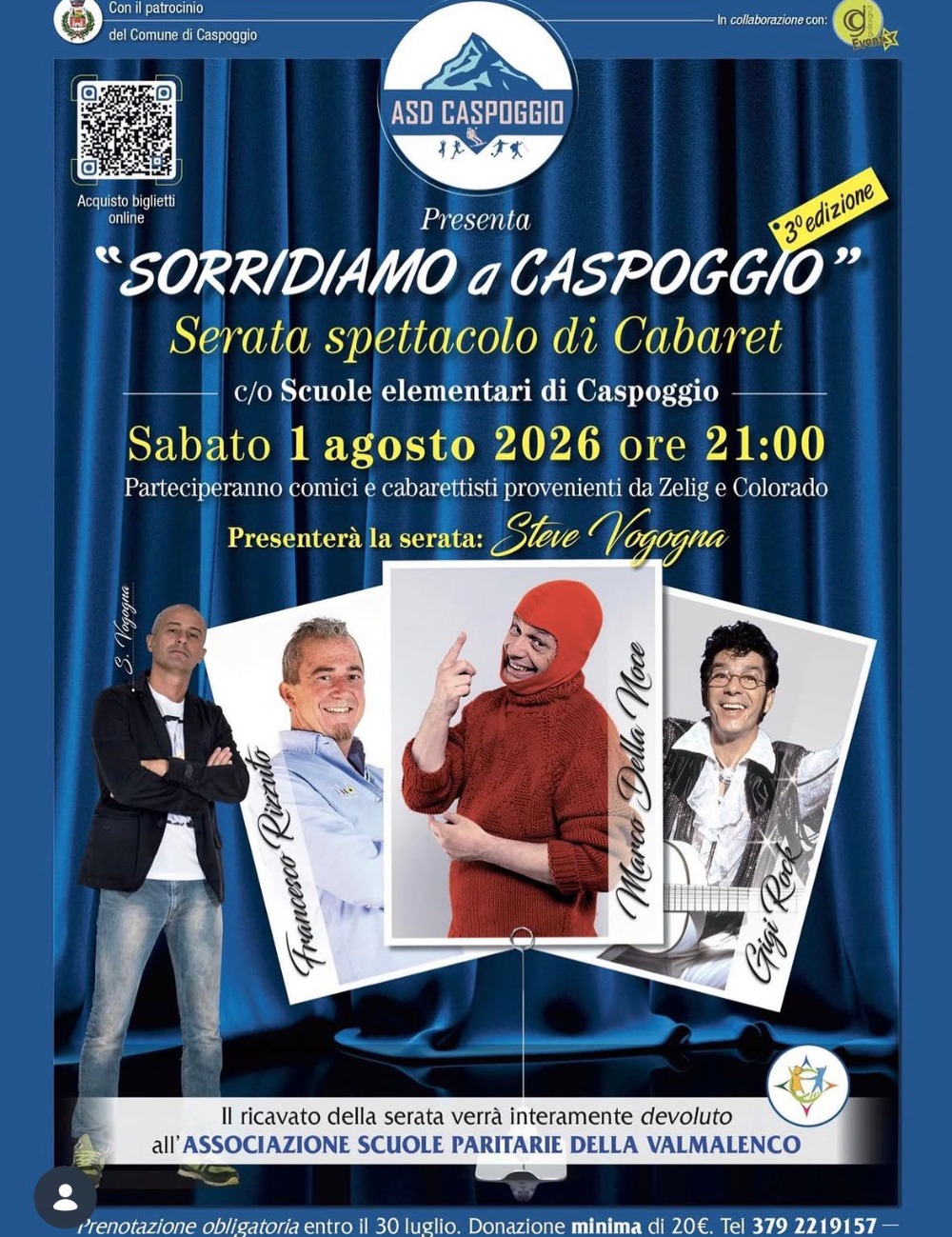 Immagine Evento Sorridiamo a Caspoggio | Calendario Valtellinese