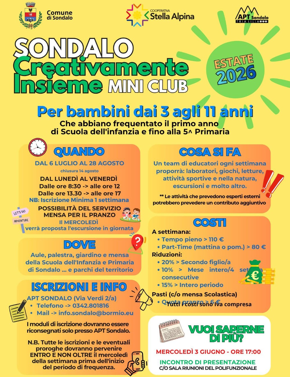 Immagine Evento Creativamente Insieme | Calendario Valtellinese