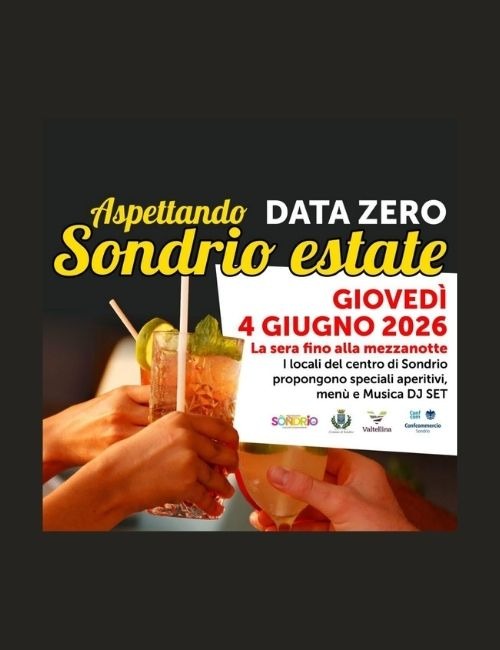 Immagine Evento Aspettando Sondrio Estate – Data Zero | Calendario Valtellinese