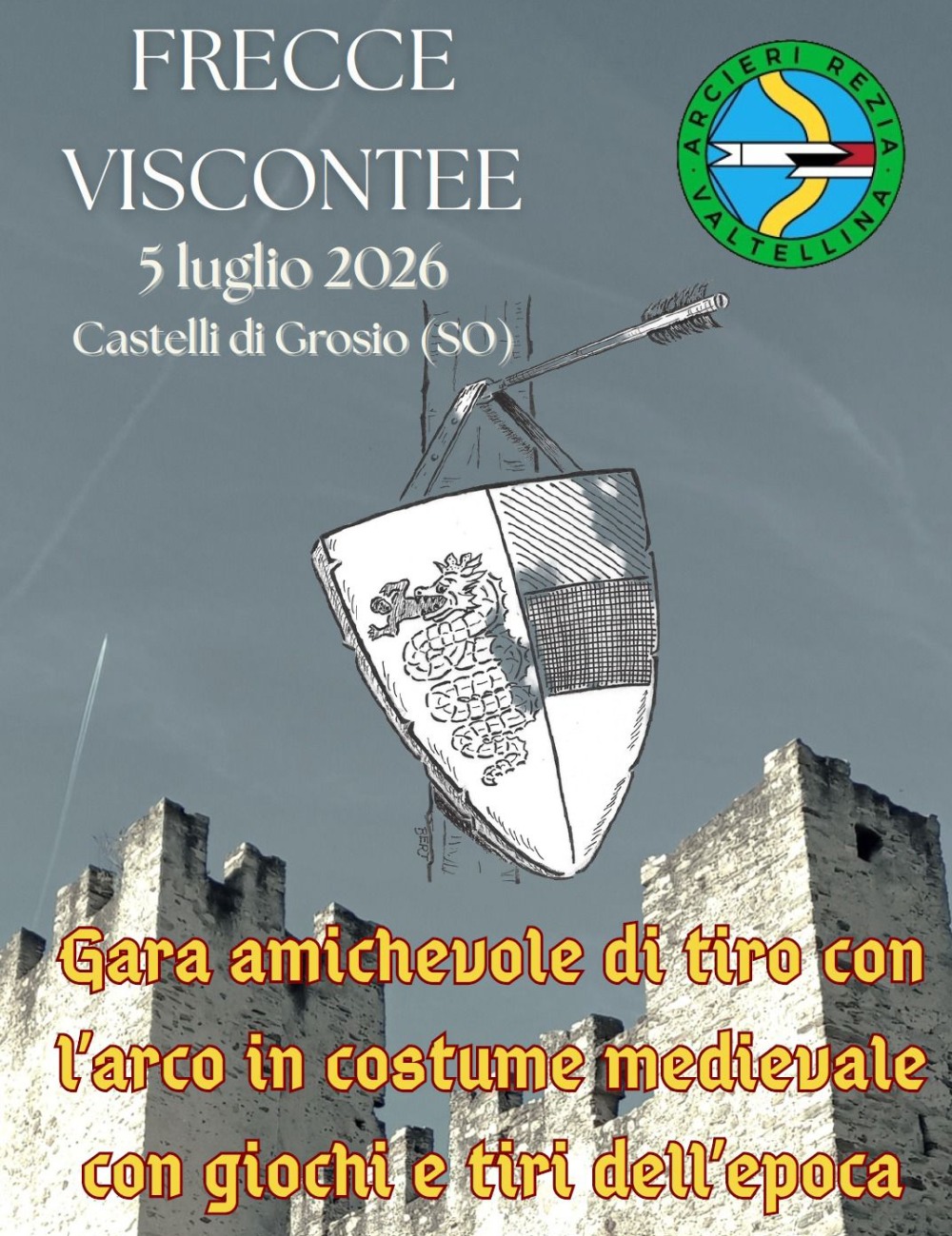 Immagine Evento Frecce Viscontee | Calendario Valtellinese
