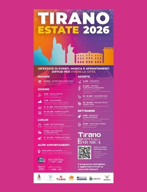 Immagine Evento Tirano Estate | Calendario Valtellinese