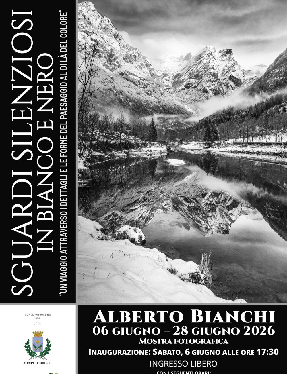 Immagine Evento Sguardi silenziosi in bianco e nero | Calendario Valtellinese