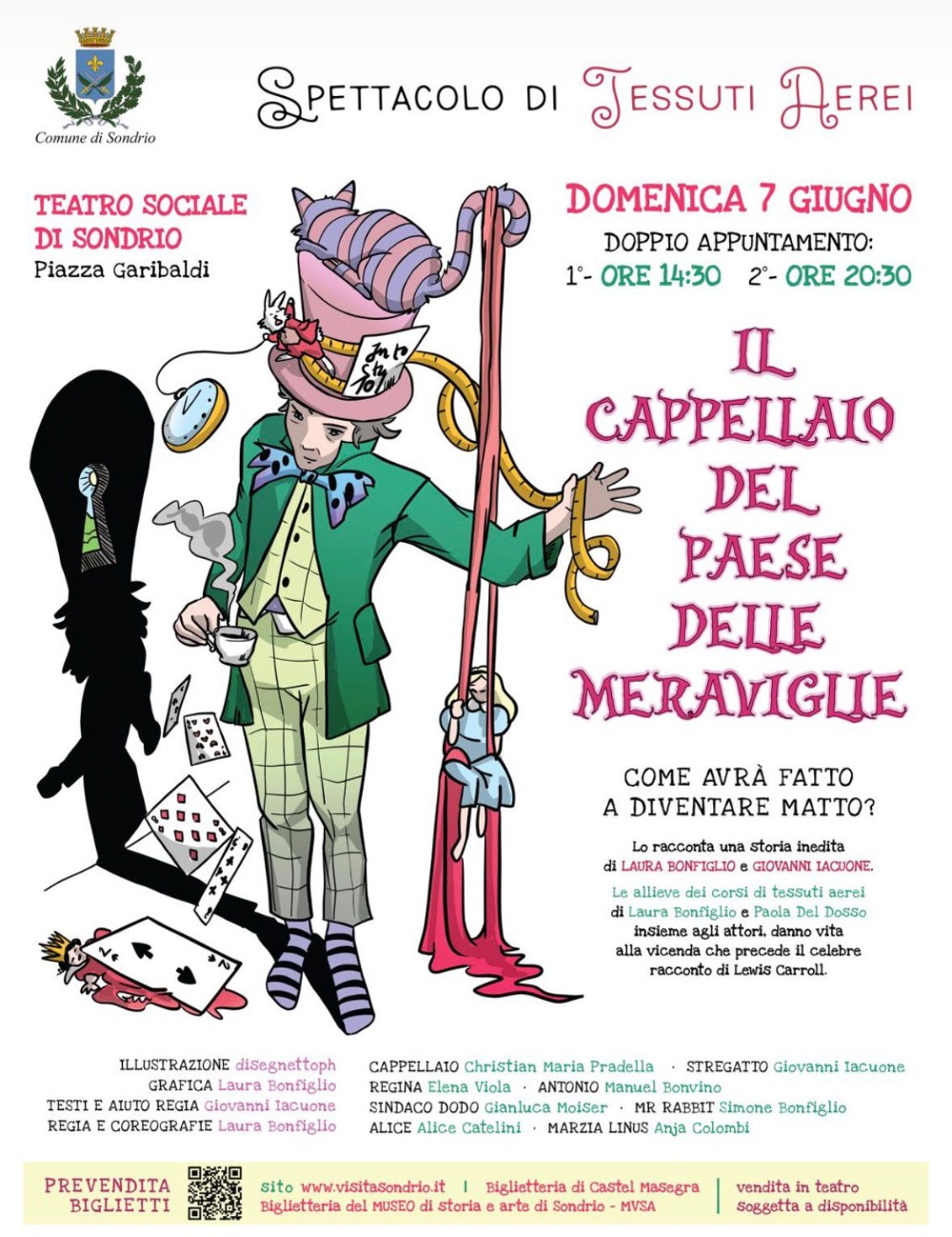 Immagine Evento ll Cappellaio del Paese delle Meraviglie | Calendario Valtellinese
