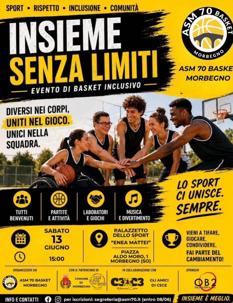 Immagine Evento Insieme senza limiti | Calendario Valtellinese