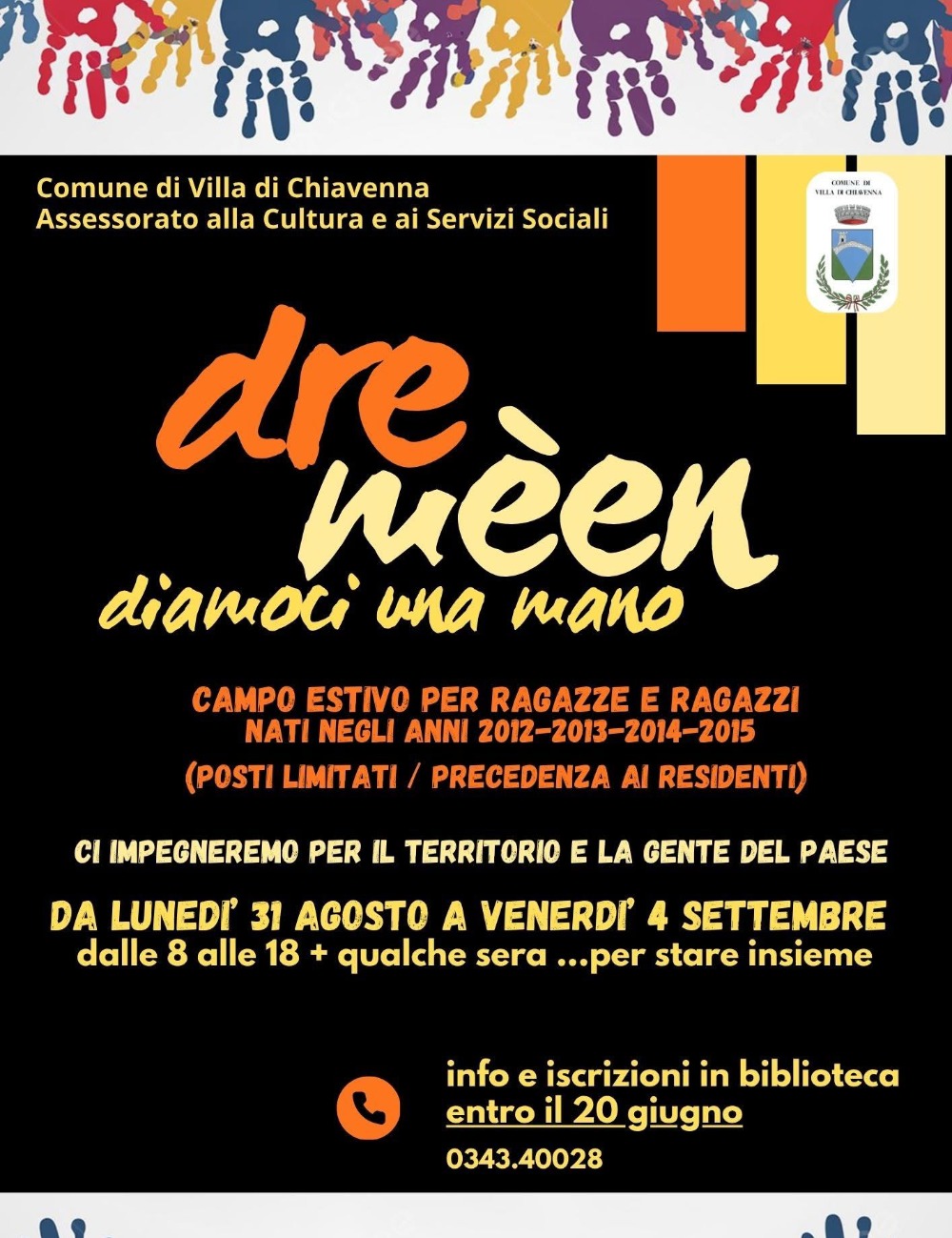 Immagine Evento Dre méen | Calendario Valtellinese