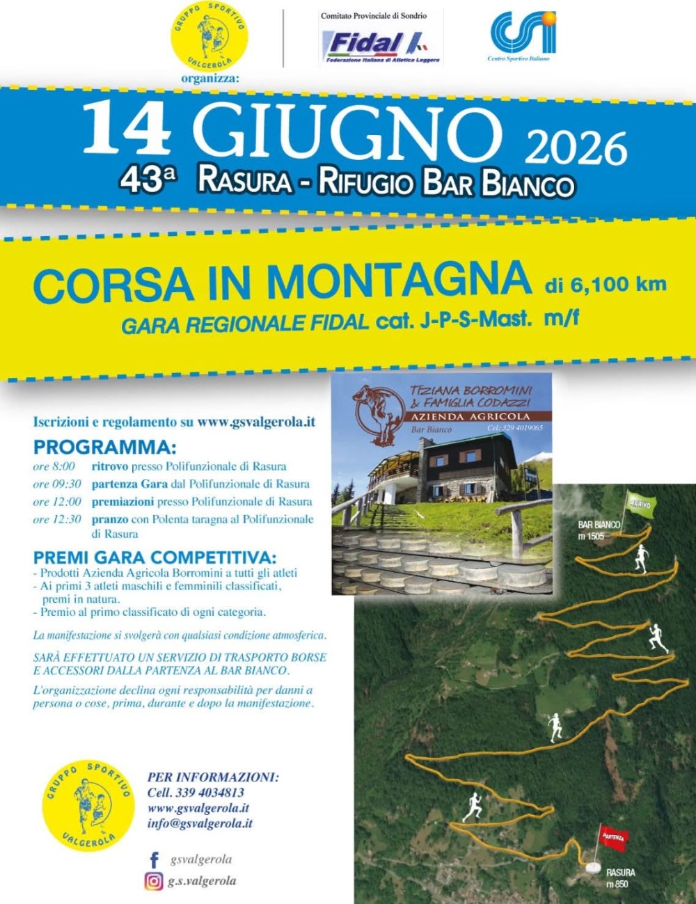 Immagine Evento Rasura – Rifugio Bar Bianco | Calendario Valtellinese