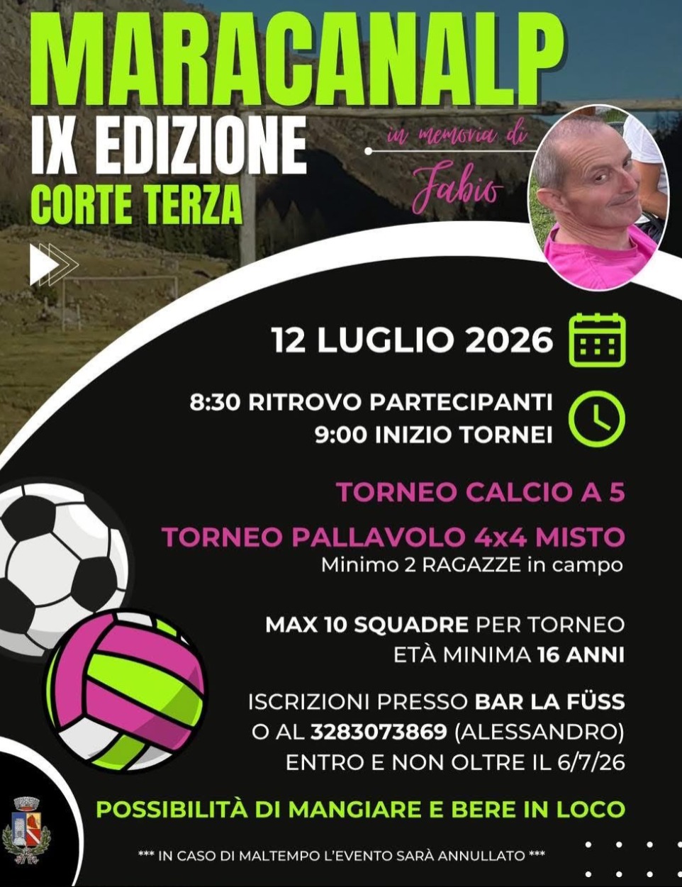 Immagine Evento Maracanalp a Corte Terza | Calendario Valtellinese