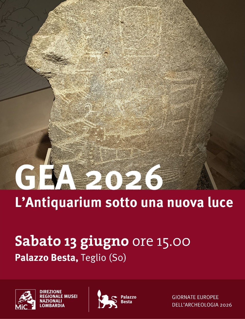 Immagine Evento L’Antiquarium sotto una nuova luce | Calendario Valtellinese