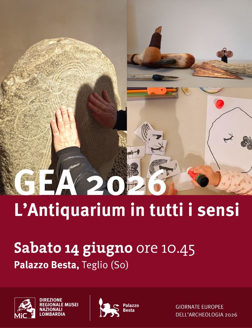 Immagine Evento L’Antiquarium in tutti i sensi | Calendario Valtellinese