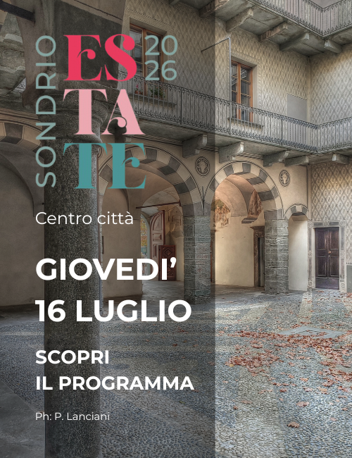 Immagine Evento Sondrio estate - 16 luglio | Calendario Valtellinese